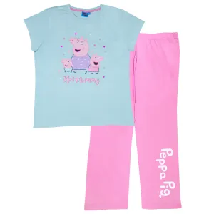 Ladies Peppa Pig Pyjamas - No1 Mummy