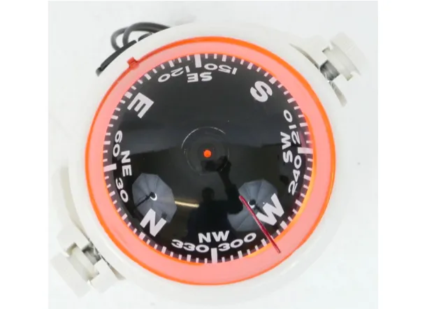 Magnetic Navigation Compass – Compact - Colour White