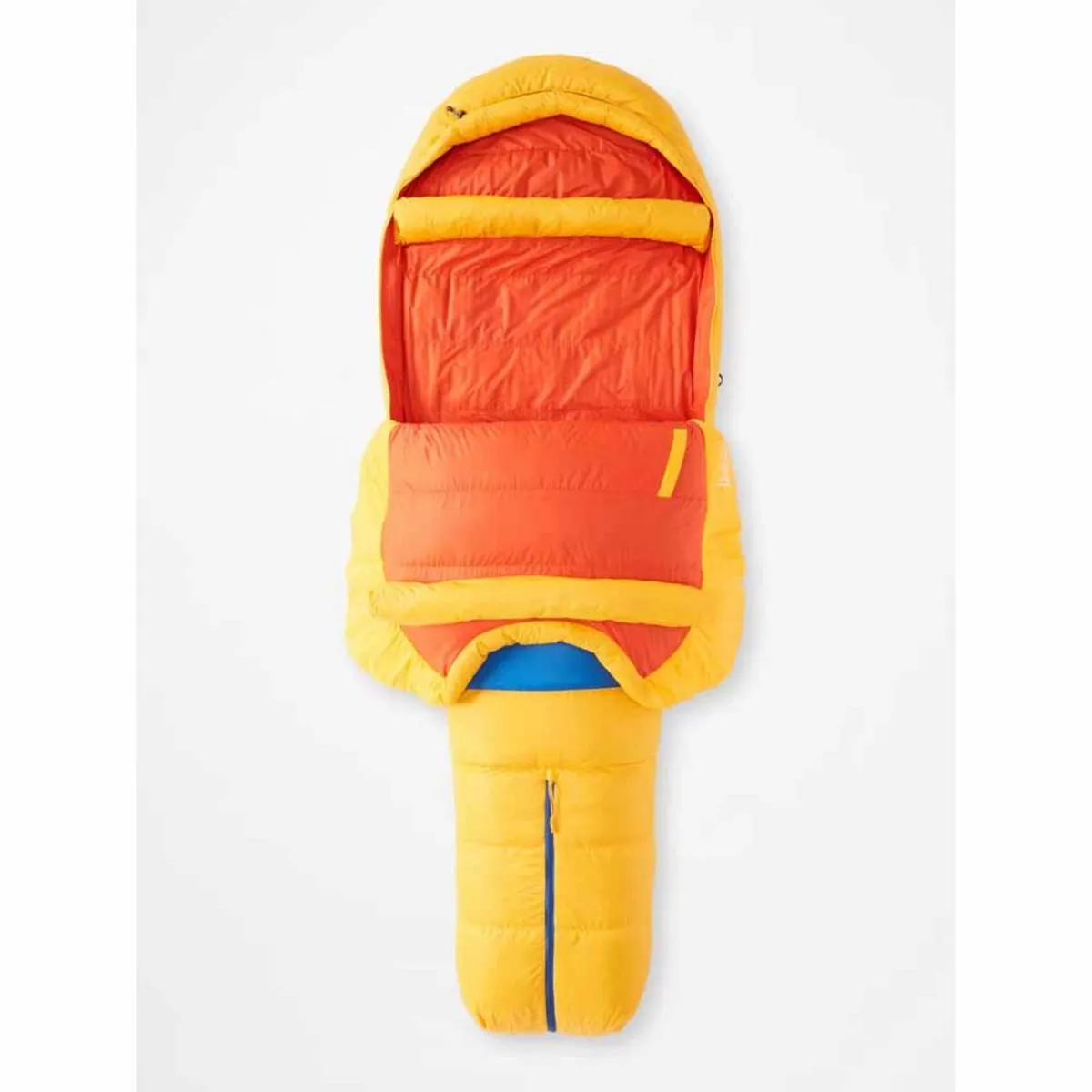 Marmot Men's Never Summer 0Â° Sleeping Bag - Solar/Red Sun