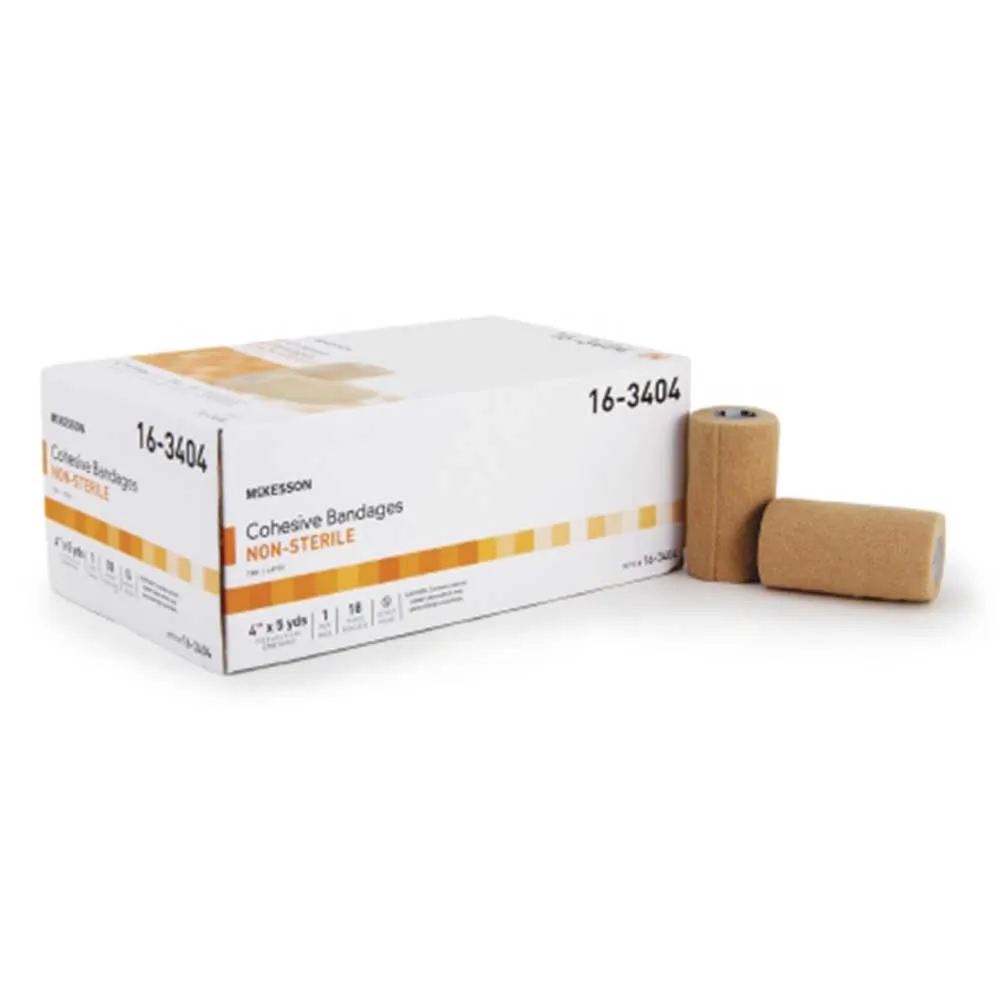 McKesson 16-3404 Cohesive Bandage Pack of 1 Roll