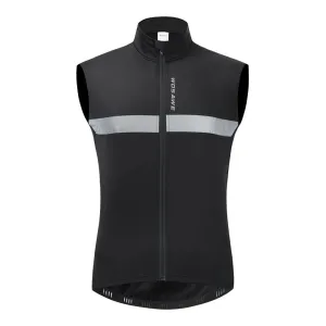 Men's Fleece Reflective Sleeveless Jacket