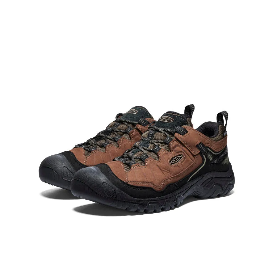 Men's Targhee IV Waterproof Hiking Shoe  |  Bison/Black