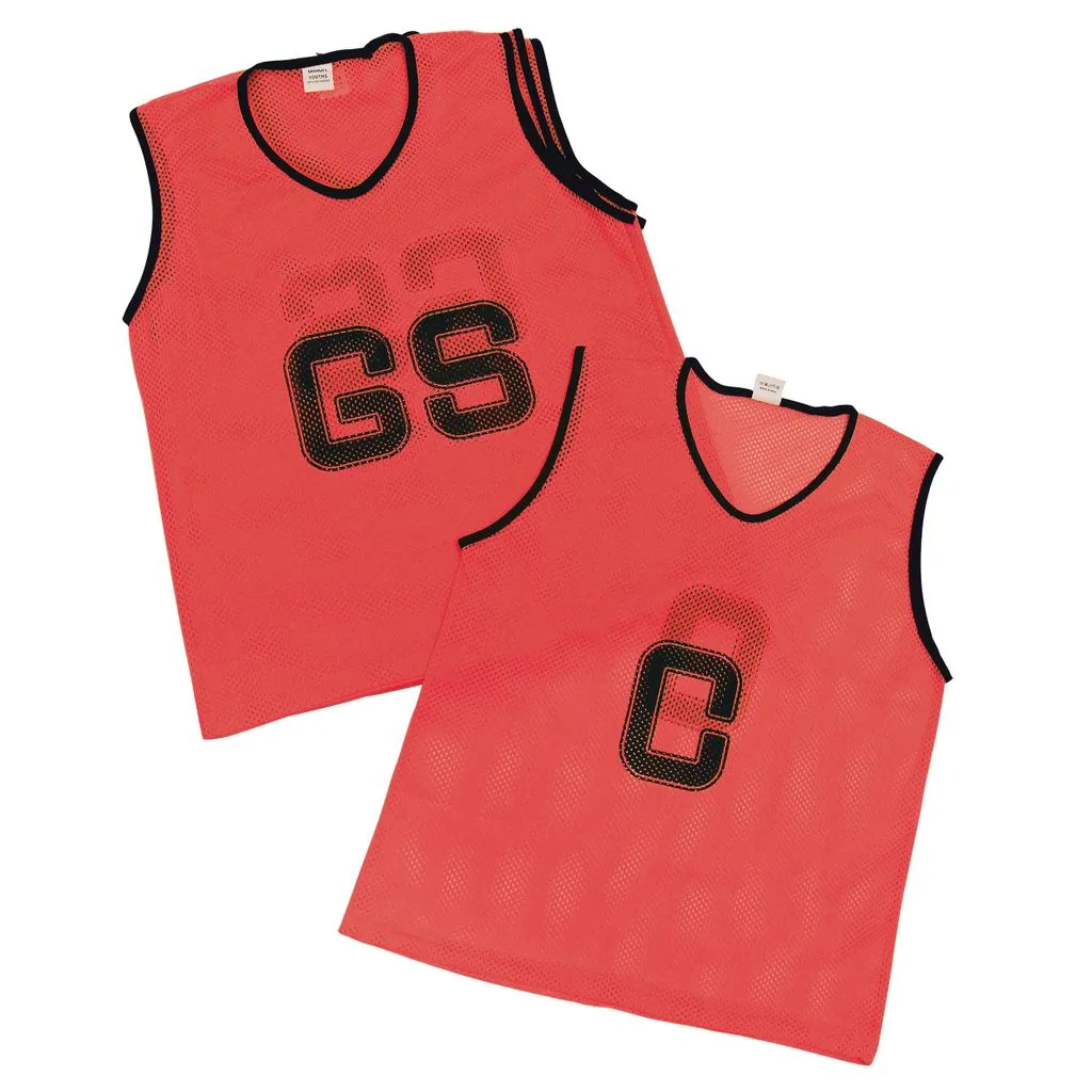 MESH NETBALL BIB SET