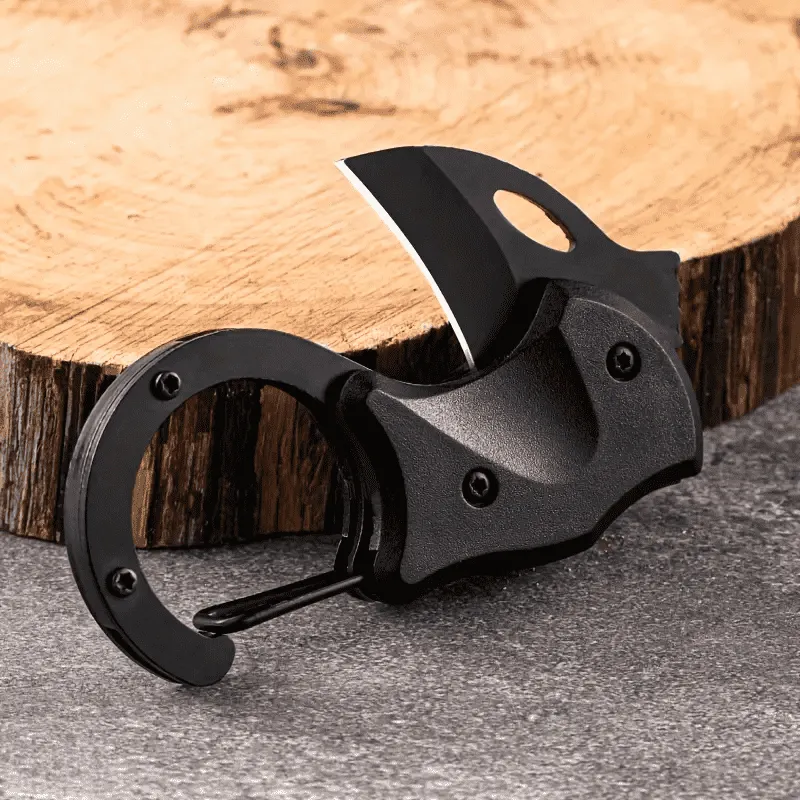 Mini Folding Knife Keychain - Portable, High Hardness, Multi-functional, Perfect for Backpack & Camping