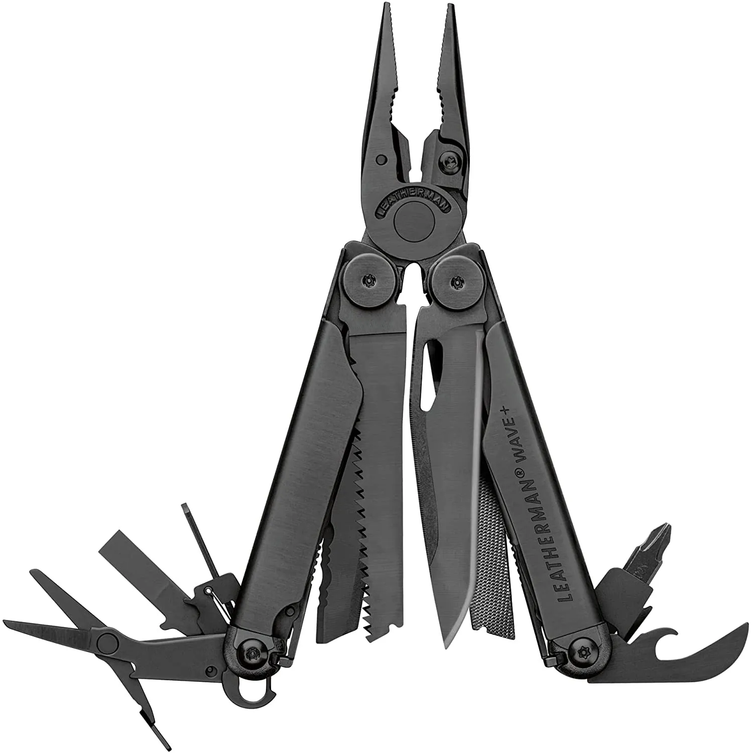 Multitool with Premium Replaceable Wire Cutters, Spring-Action Scissors and Nylon Sheath, Built in the USA, Stainless Steel