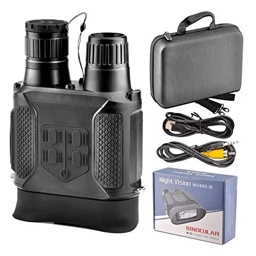 Night Vision Binoculars Hunting Binoculars - Can Take Day or Night IR Photos & Video from 400m/1300ft