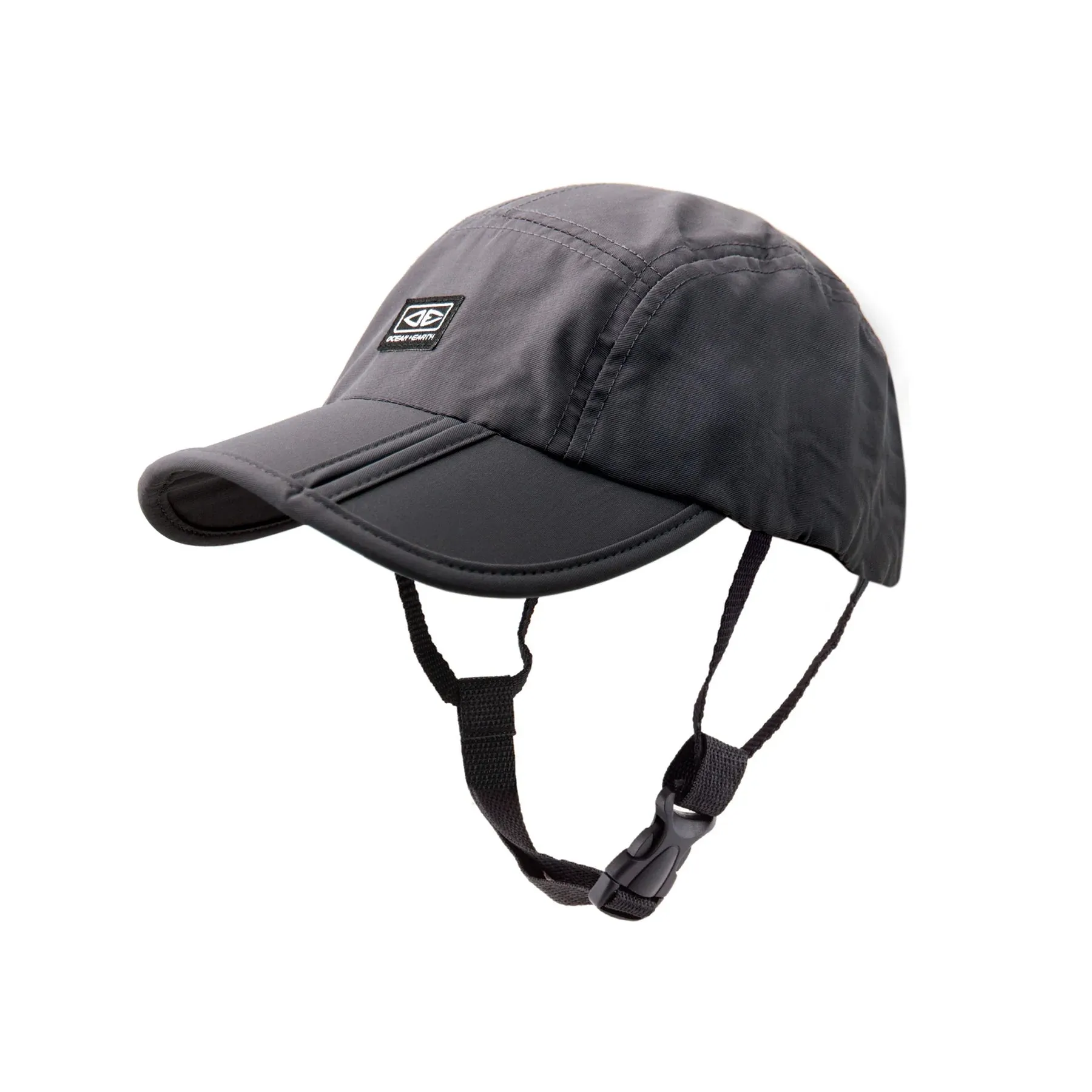 Ocean & Earth Tropic Stash Foldaway Surf Cap - Black