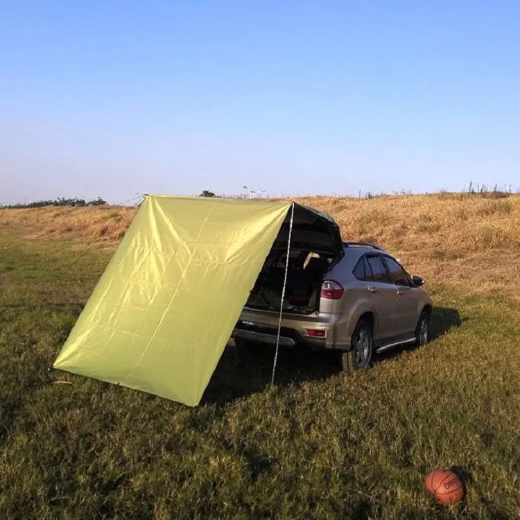 Outdoor Picnic Camping Tent On The Side Of The Car Vehicle Rain-proof Sunshade Canopy 300x150cm(Green)