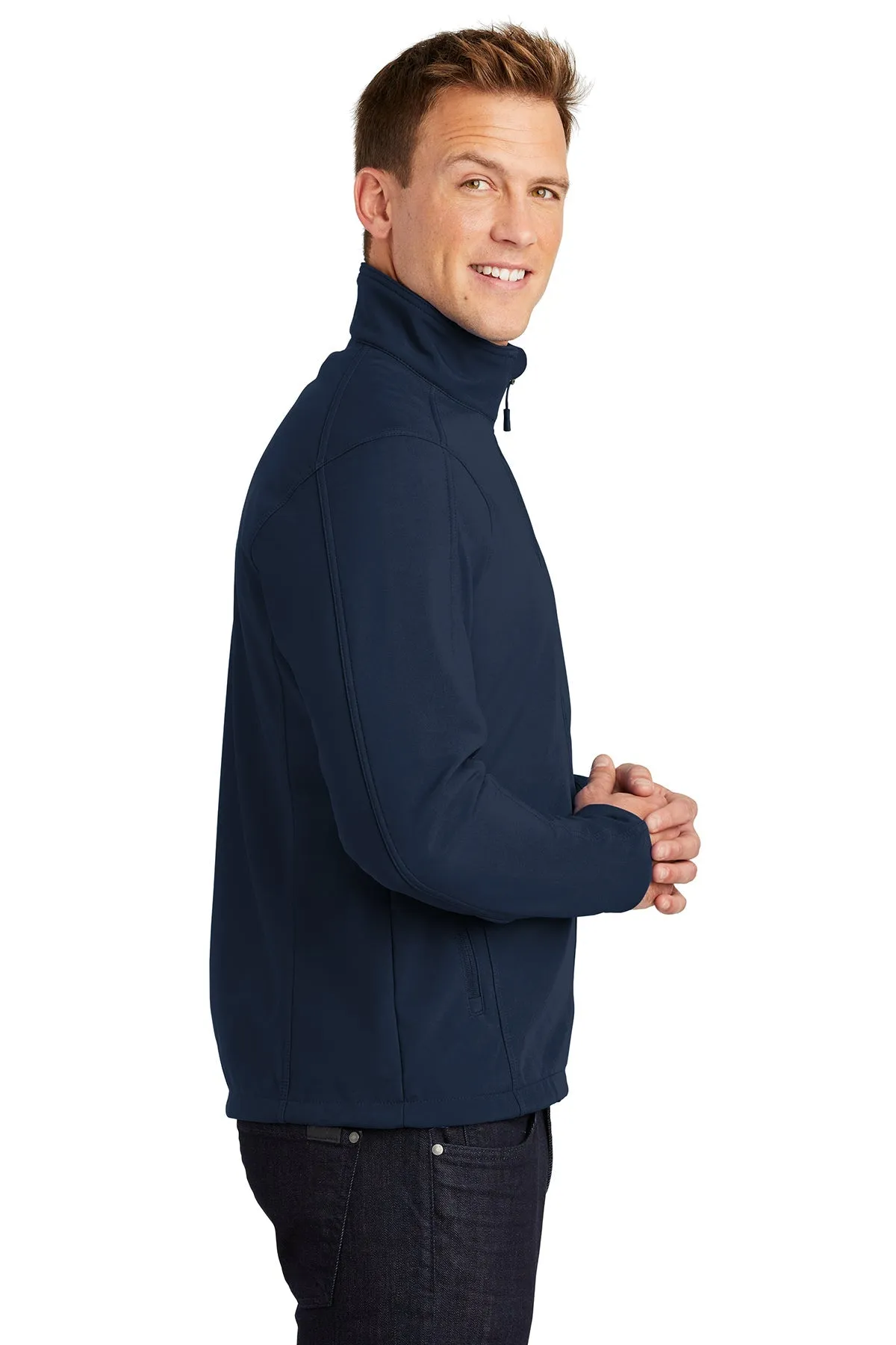 Port Authority Core Soft Shell Customized Jackets, Dress Blue Navy