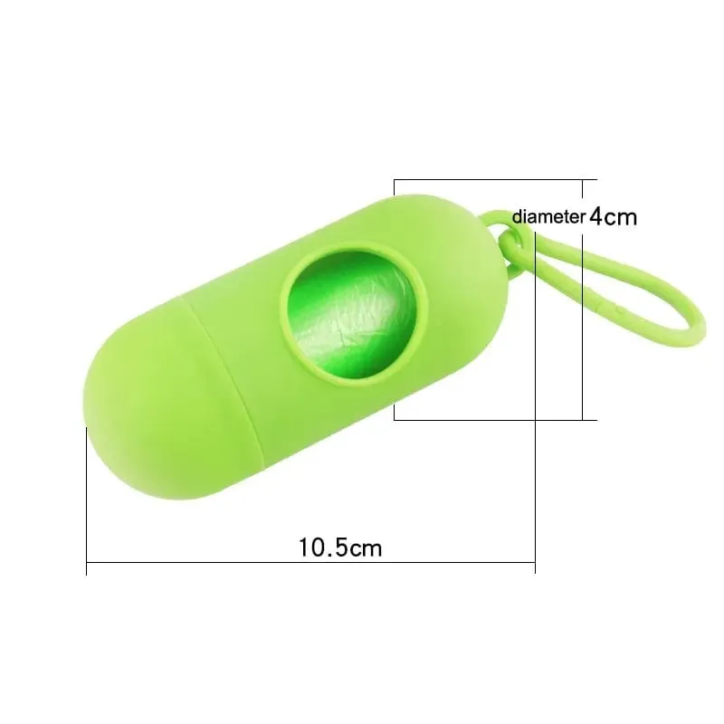 Portable Baby Waste Bag Dispenser With 2 Refill