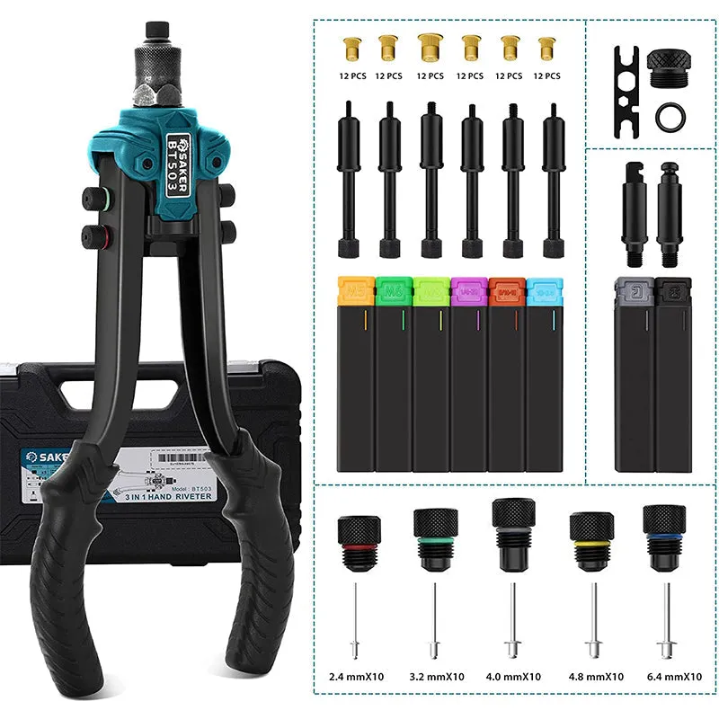 Saker 3 in 1 Heavy Duty Riveter