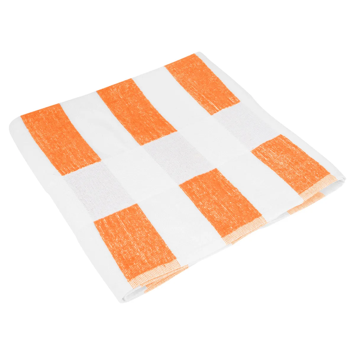 Seaside Beach Towel, We with Orange Stripes