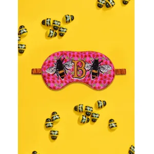 Silk Eye Mask / "B for Bees"