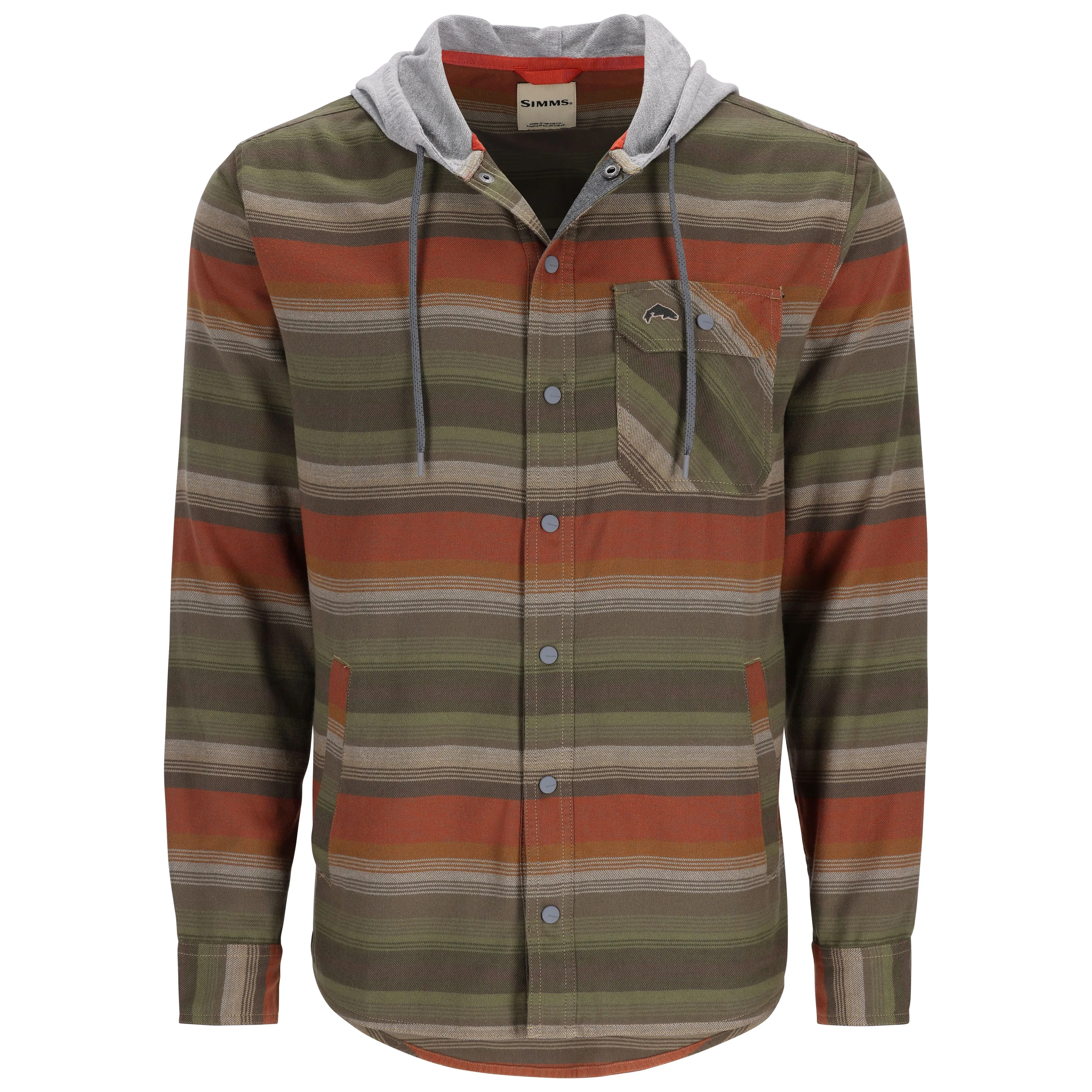 Simms Santee Flannel Hoody Sale