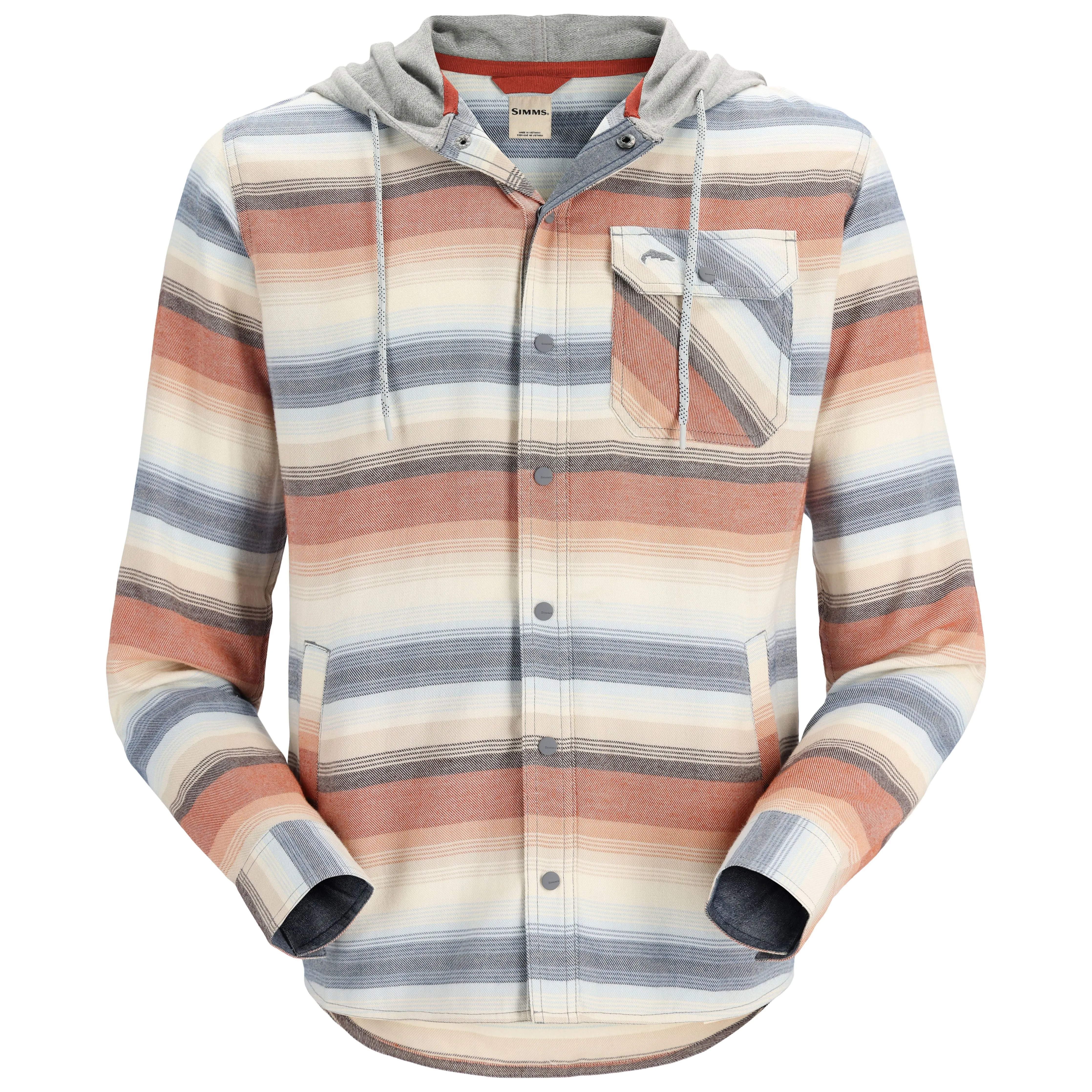 Simms Santee Flannel Hoody Sale