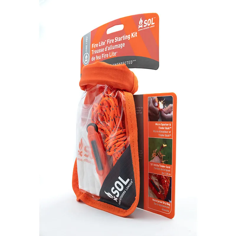 SOL Fire Lite Kit in Dry Bag