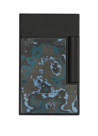 S.T. Dupont Ligne 2 Carbon Glacial Cave Lighter