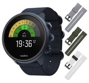 SUUNTO 9 Baro, GPS Sports Watch Smartwatch, Titanium