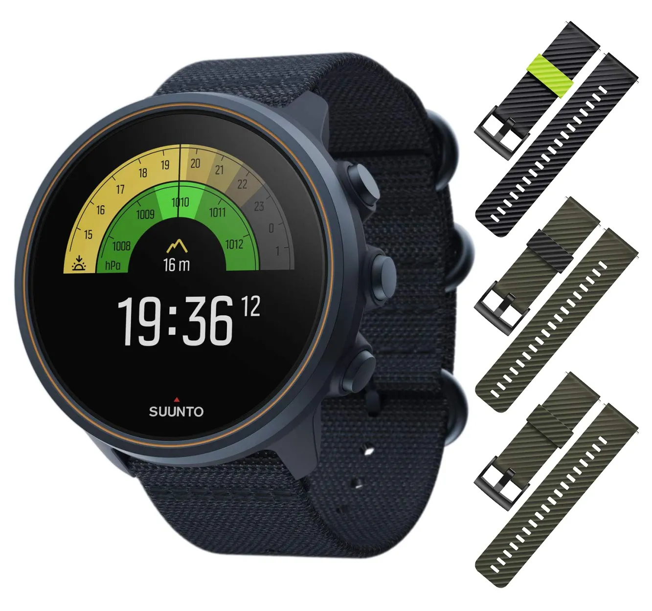 SUUNTO 9 Baro, GPS Sports Watch Smartwatch, Titanium