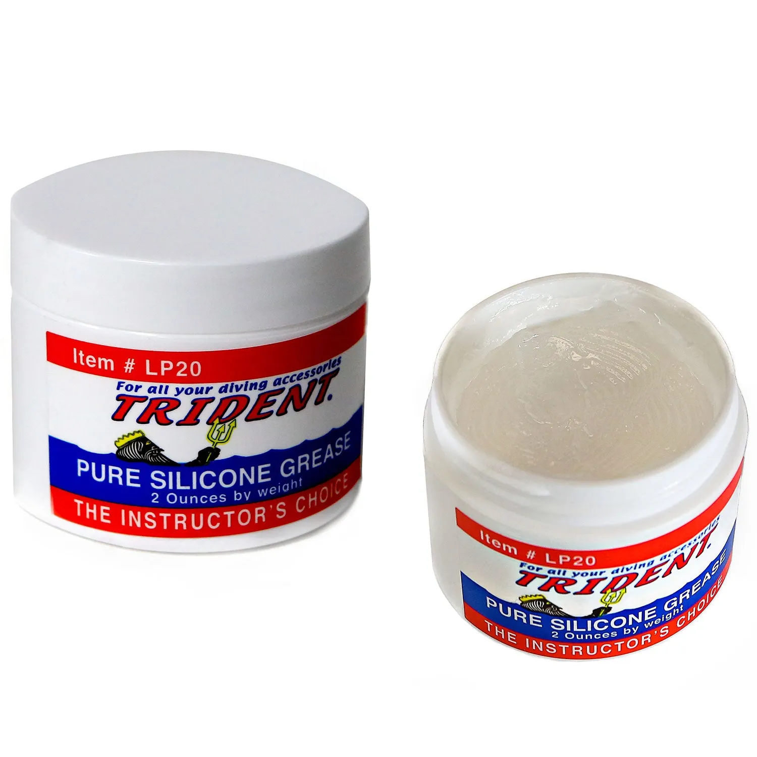 Trident Silicone Grease - 2oz Two Pack