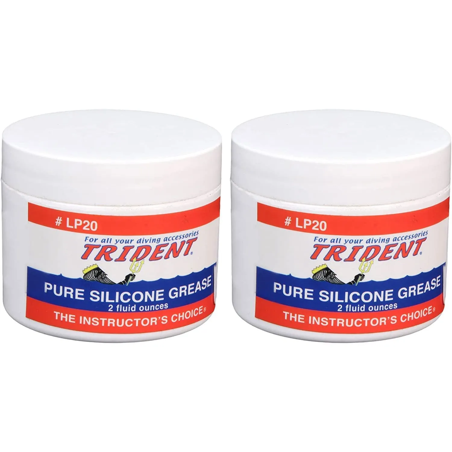 Trident Silicone Grease - 2oz Two Pack