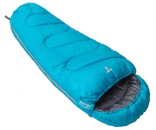 Vango Atlas Junior Children's Sleeping Bag in Bondi Blue (2 Season / 150cm long)