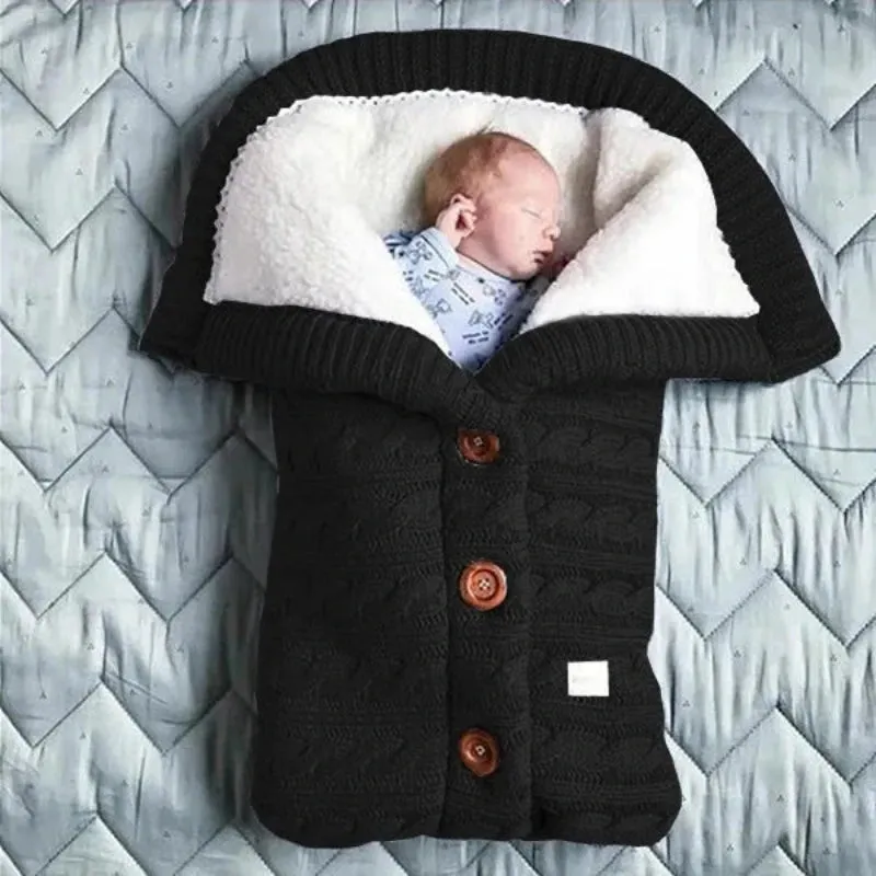 Warm Button Open Baby Sleeping Bag