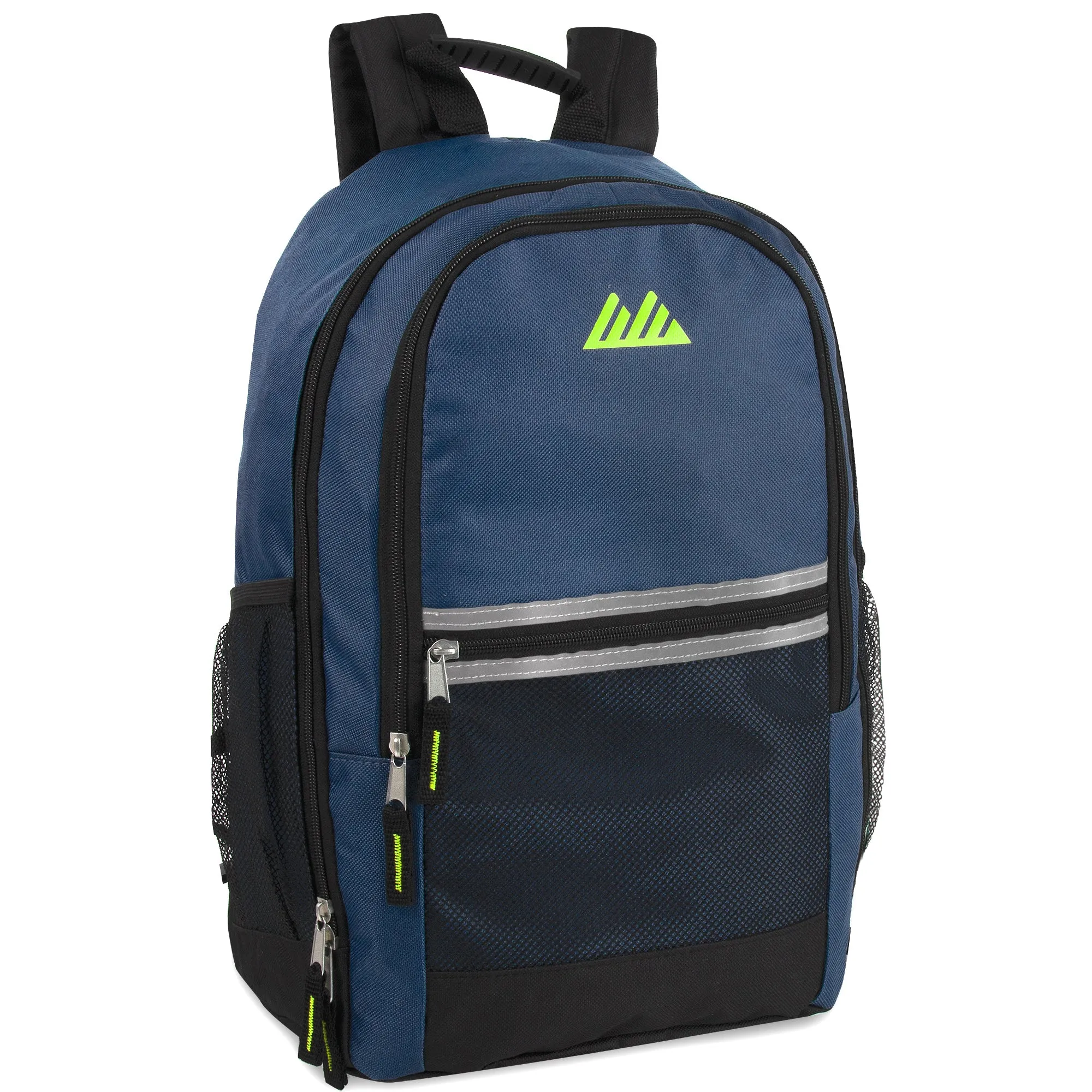 Wholesale 48cm Backpack 25L Capacity With Reflective Safety Strap - 5 Colours