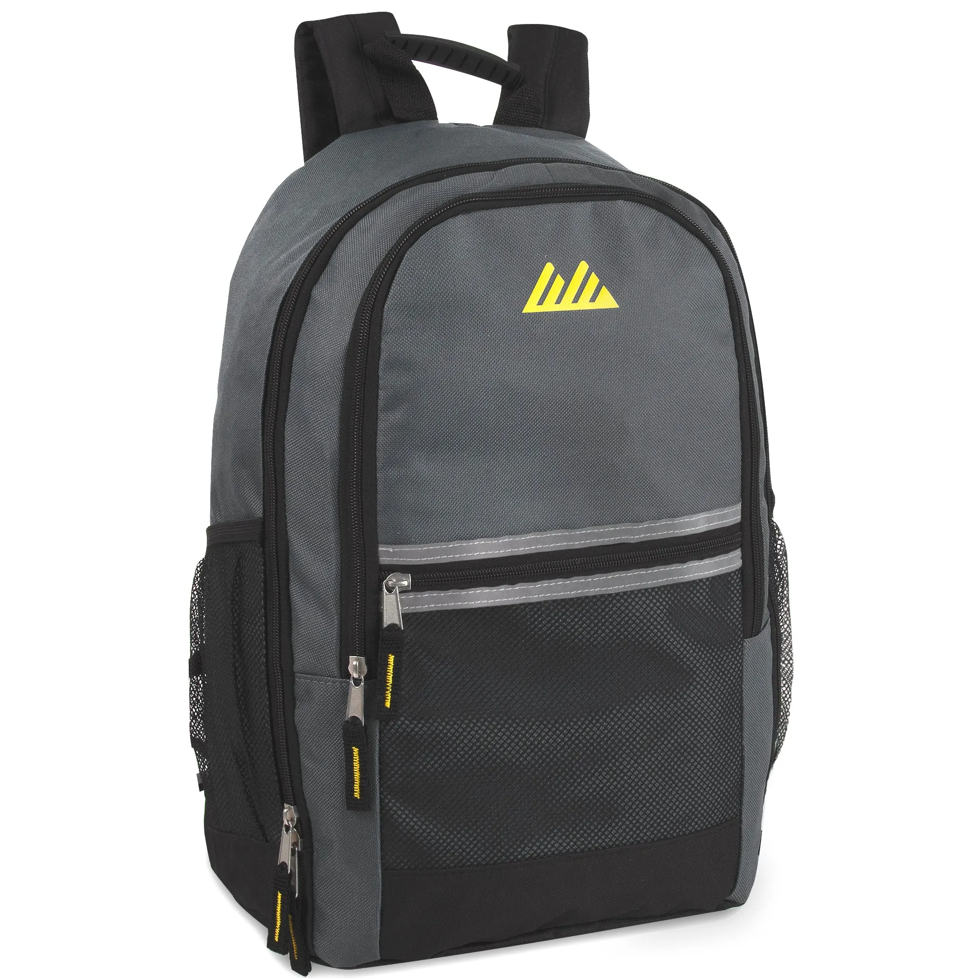 Wholesale 48cm Backpack 25L Capacity With Reflective Safety Strap - 5 Colours