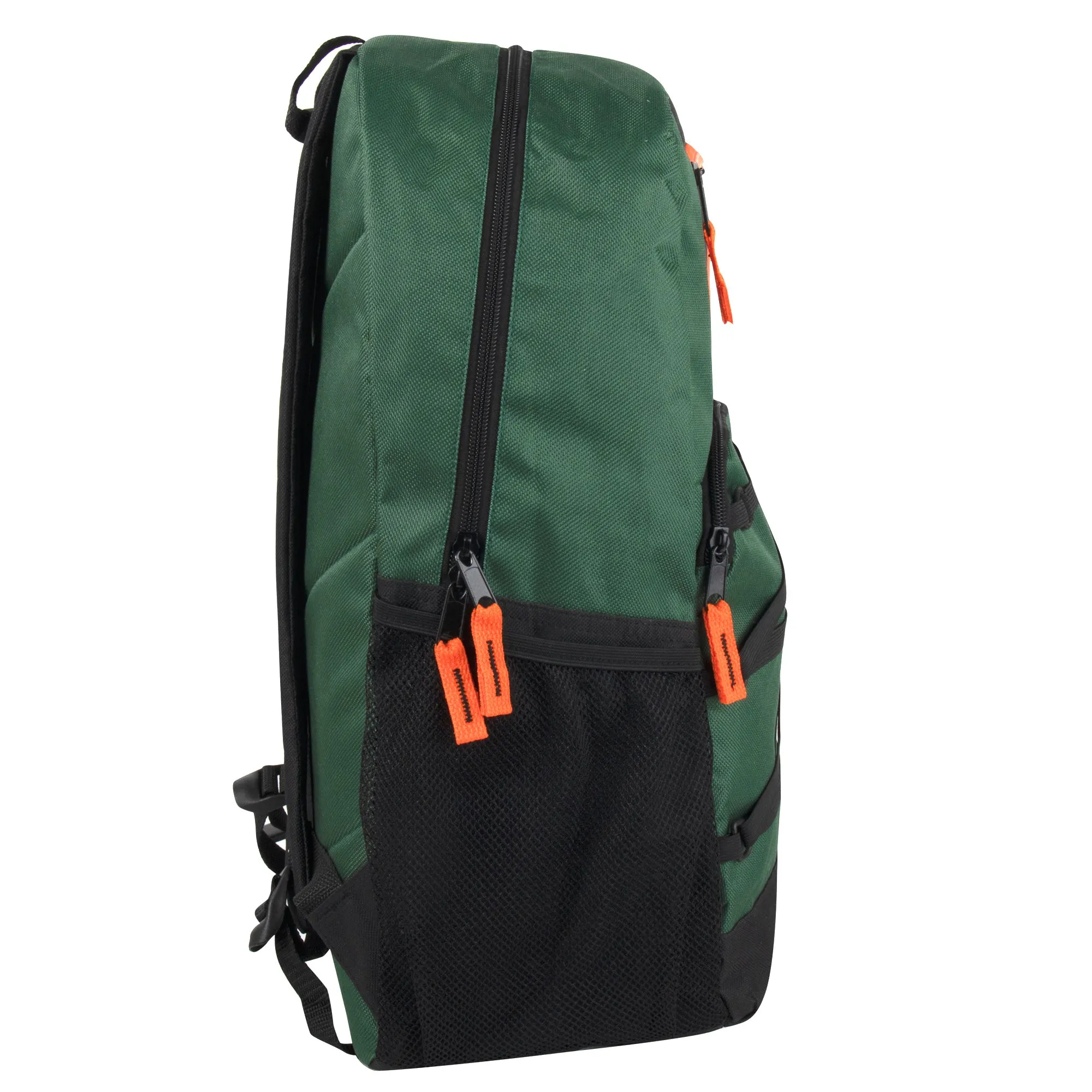 Wholesale Double Zippered Bungee Backpacks With Laptop Section - Boys