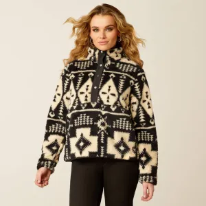 Women's Ariat Berber Snap Front Sweatshirt - Winslow Southwest Print