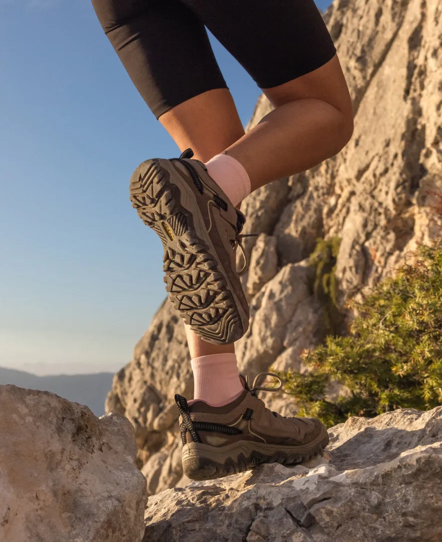 Women's Targhee IV Waterproof Hiking Shoe  |  Alloy/Granite Green