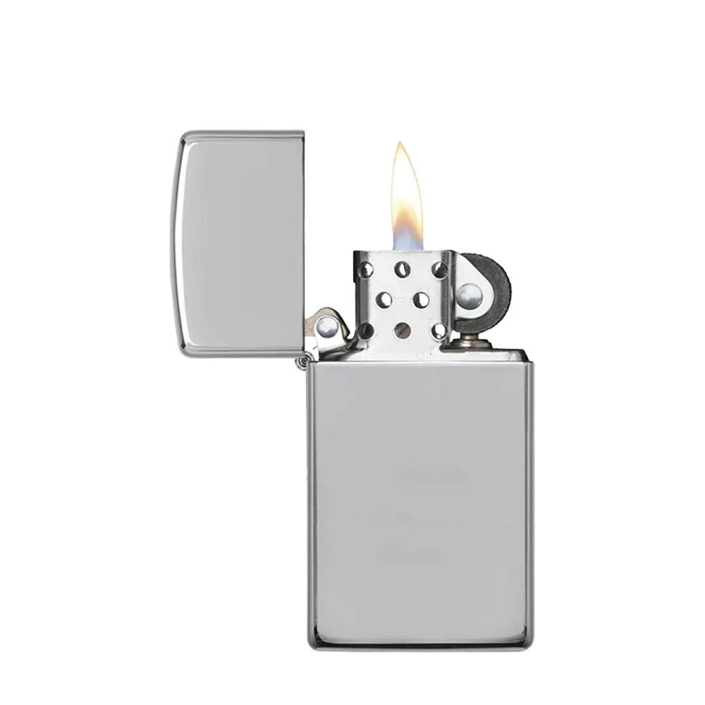 Zippo Slim High Polish Chrome